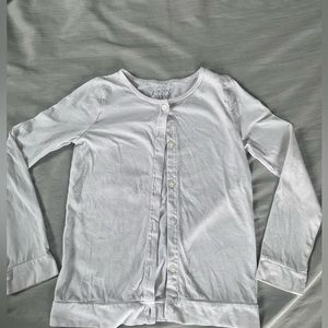 Jumping Bean Size 6x white cardigan